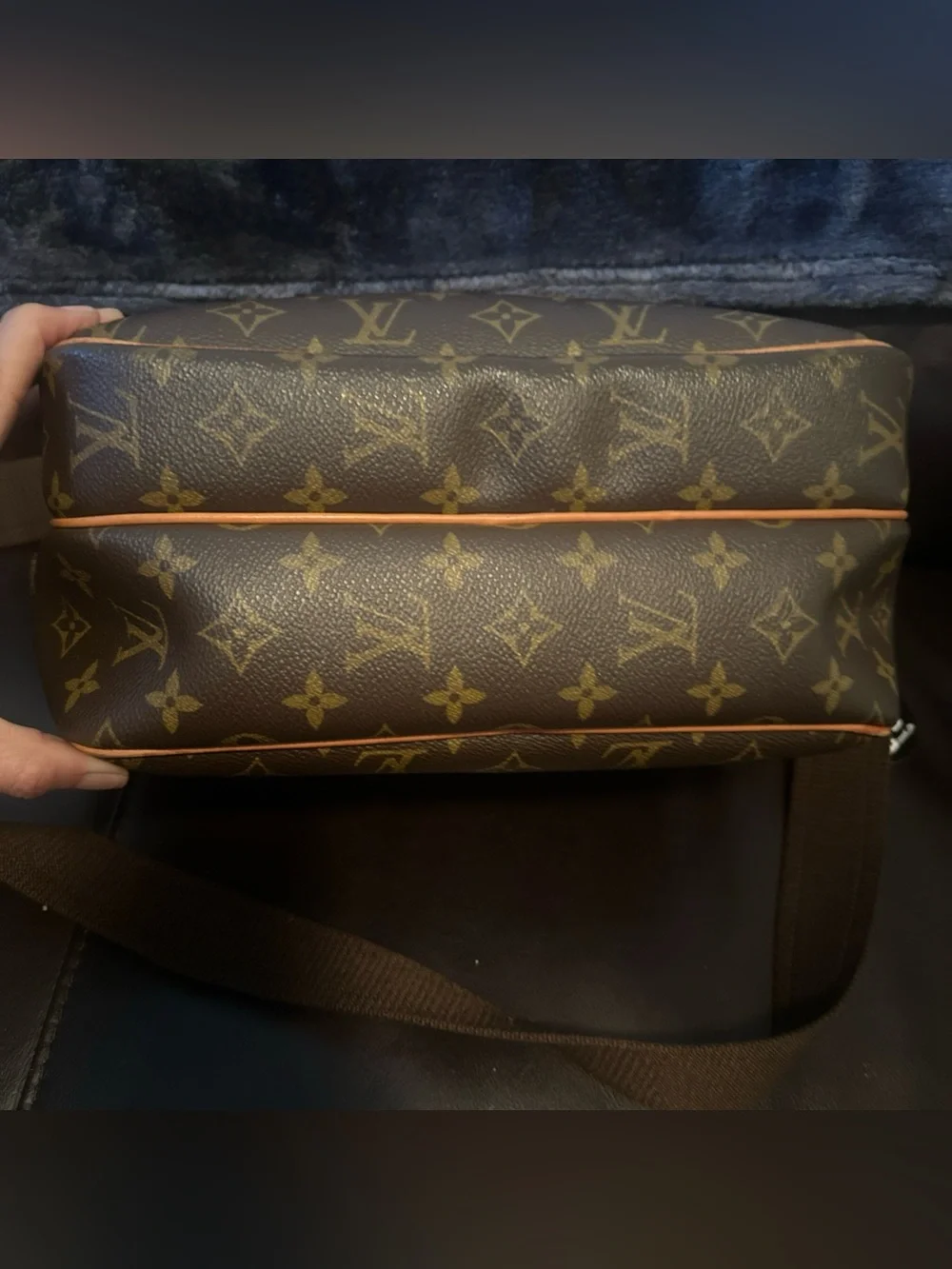 Louis Vuitton Monogram Reporter PM Crossbody Messenger Bag